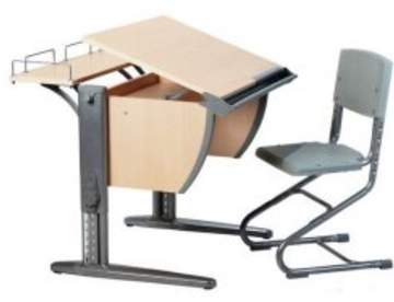Виды детской мебели: парты, столы, стулья