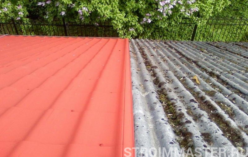  покрасить шиферную крышу: технология | Советы по ремонту дома и .