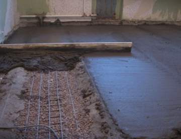Как правильно залить бетонную стяжку