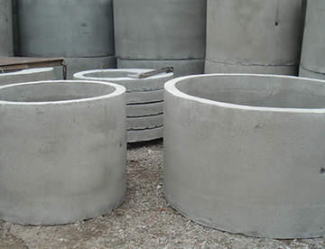 Применение бетонных колец