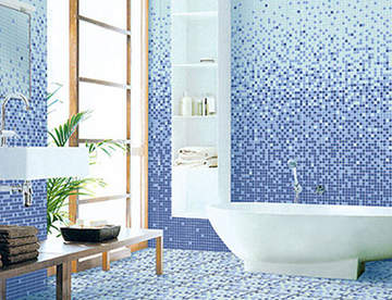 Особенности применения мозаики для отделки ванной